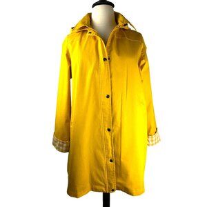 Jessica London Yellow & White Outerwear Jacket/Coat, Women's Size 20W
